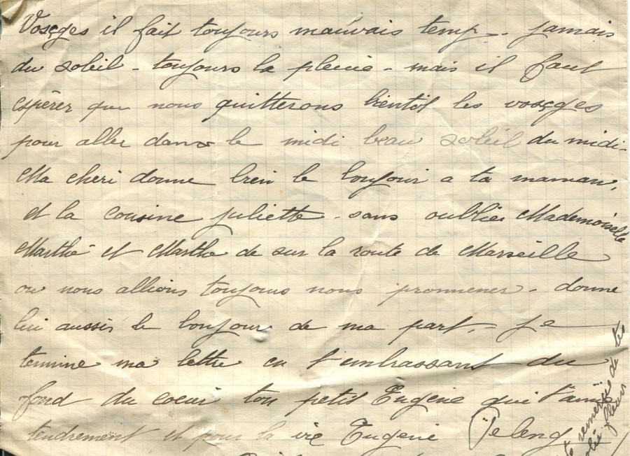 202 - Lettre d'Eugène Felenc adressée à Hortense Faurite datée du 29 juin 1916 - Page 4.jpg