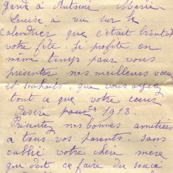 5 - Lettre de Justine Felenq adressée à Hortense Fautire datée du 8 Janvier 1917 page 4.jpg