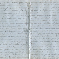 8 - Lettre de Hortense Faurite à Eugène datée du 9 janvier 1917-pages 2 et 3.jpg
