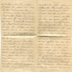 16 - Lettre de Eugène Felenc à sa fiancée Hortense datée du 15 janvier-pages 2 et 3.jpg