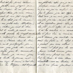 19 - Lettre de Eugène Felenc à sa fiancée Hortense datée du 17 janvier 1917-pages 2 et 3.jpg