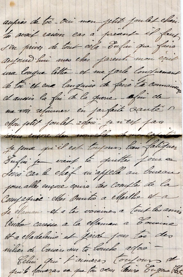 20 - Lettre de Eugène Felenc à sa fiancée Hortense datée du 17 janvier 1917-page 4.jpg