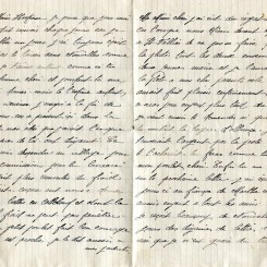 28 - Lettre de Eugène Felenc à sa fiancée Hortense datée du 21 janvier 1917-pages 2 et 3.jpg