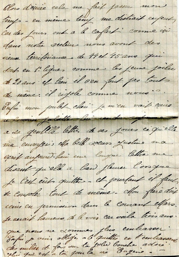 29 - Lettre de Eugène Felenc à sa fiancée Hortense datée du 21 janvier 1917-page 4.jpg