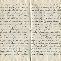 44 - Lettre de Eugène Felenc à sa fiancée Hortense datée du 26 janvier 1917-pages 2 et 3.jpg