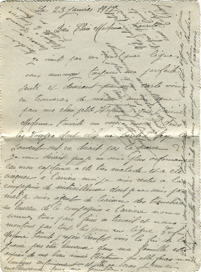 44 - Verso d'une carte lettre du 26 janvier 1917 d'Eugène Felenc à sa fiancée Hortense.jpg