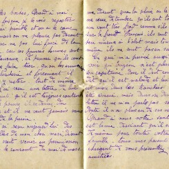 51 - Lettre de Justine Felenc à Hortense Faurite datée du 29 janvier 1917-pages 2 et 3.jpg
