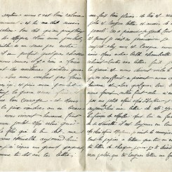 57 - Lettre d'Eugène Felenc adressée à sa fiancée Hortense Faurite datée du 29 Janvier 1917 - Page 2 & 3.jpg