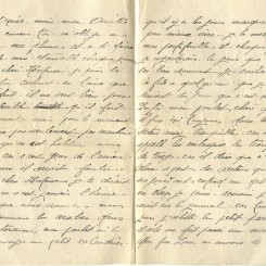 74 - 1er février 1917-Lettre de Eugène Felenc adressée à Hortense Faurite-pages 2  & 3.jpg