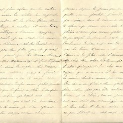 77 - 2 février 1917-Lettre de Eugène Felenc adressée à Hortense Faurite-pages 2 & 3.jpg
