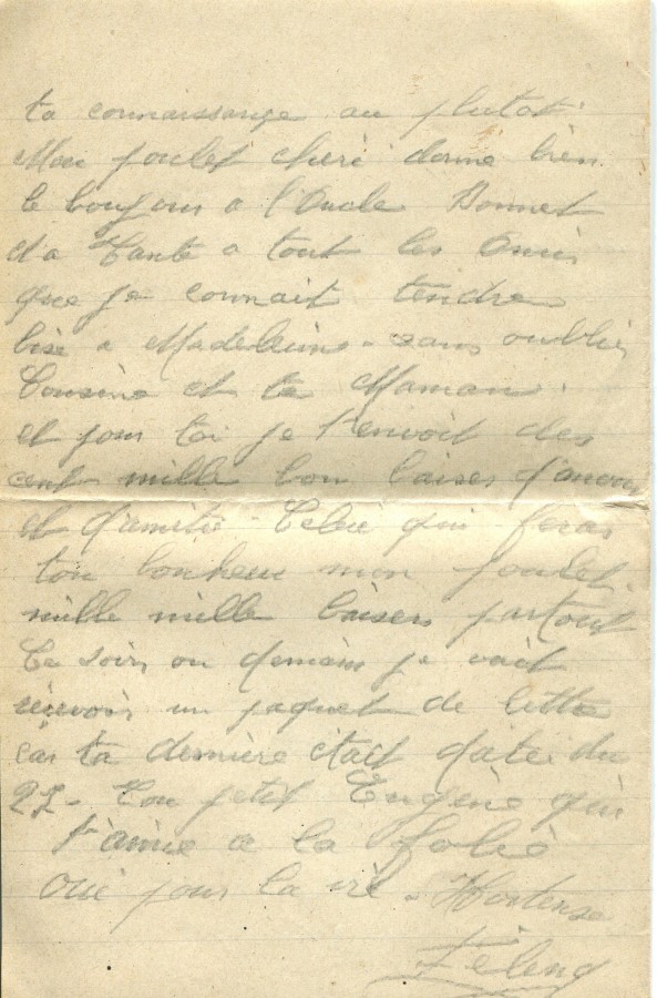 81 - 3 février 1917-Lettre de Eugène Felenc adressée à Hortense Faurite-page 4.jpg