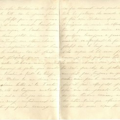 89 - 6 février 1917-Lettre de Eugène Felenc adressée à Hortense Faurite-pages 2 & 3.jpg