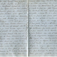 100 - 8 février 1917-Lettre de Hortense Faurite adressée à Eugène Felenc-pages 2 & 3.jpg