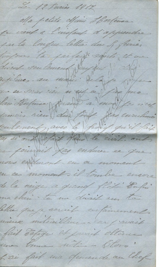 106 - 12 février 1917-Lettre d'Eugène Felenc adressée à Hortense Faurite-page 1.jpg