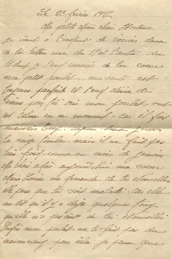 132 - 23 février 1917-Lettre d'Eugène Felenc adressée à Hortense Faurite-page 1.jpg