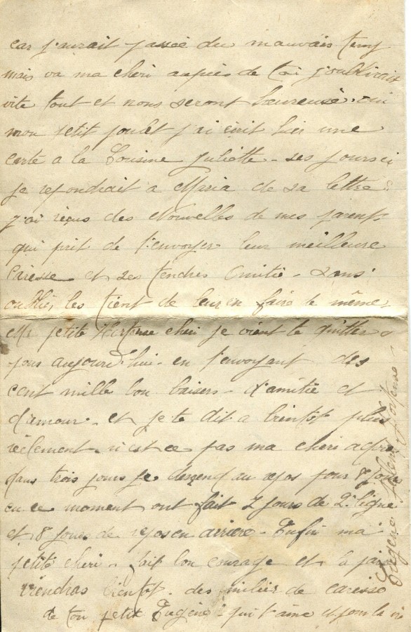 143 - 26 Février 1917 - Lettre de Eugène Felenc adresser à sa fiancée Hortense Faurite - Page 4.jpg