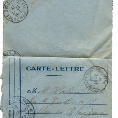 147 - 27 février 1917 (date du tampon)-Recto d'une carte-lettre d'Eugène Felenc adressée à Hortense Faurite.jpg