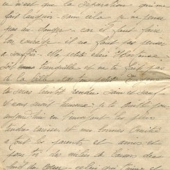 153 - 1er Mars 1917 - Lettre d'Eugène Felenc adressée à sa fiancée Hortense Faurite  - Page 4.jpg