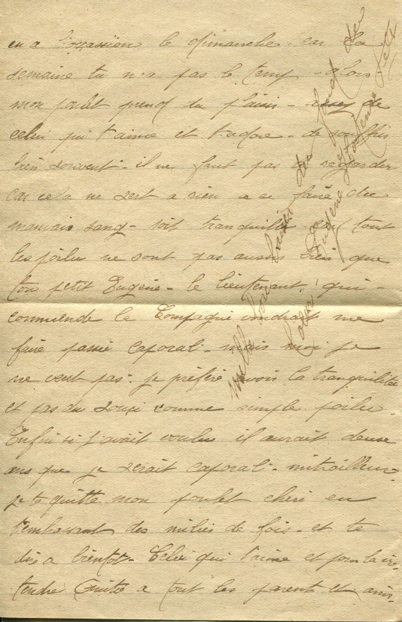 159 - 3 Mars 1917 - Lettre d'Eugène Felenc adressée à sa fiancée Hortense Faurite - Page 4.jpg