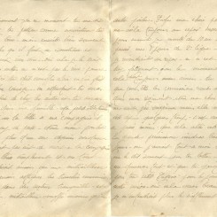 169 - 8 Mars 1917 - Lettre d'Eugène Felenc adressée à sa fiancée Hortense Faurite - Page 2 & 3.jpg