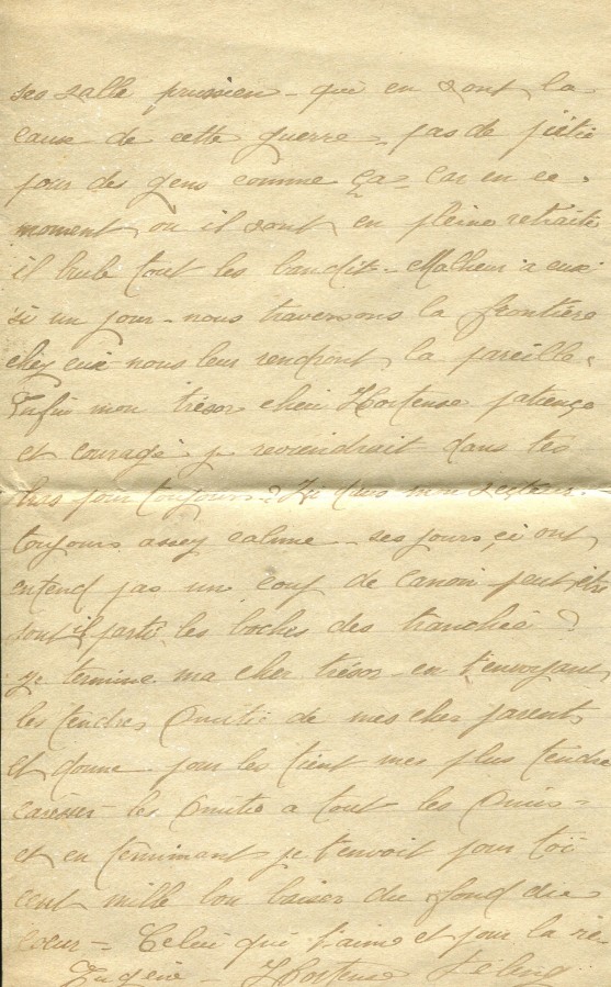 196 - 22 Mars 1917 - Lettre d'Eugène Felenc adressée à sa fiancée Hortense Faurite - Page 4.jpg