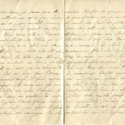 201 - 27 Mars 1917 - Lettre d'Eugène Felenc adressée à sa fiancée Hortense Faurite  - Page 2 & 3.jpg