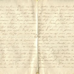 204 - 28 Mars 1917 - Lettre d'Eugène Felenc adressée à sa fiancée Hortense Faurite - Page 2 & 3.jpg