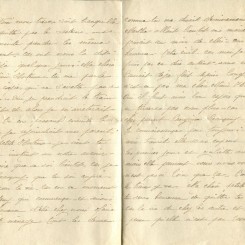 207 - 29 Mars 1917 - Lettre d'Eugène Felenc adressée à sa fiancée Hortense Faurite  - Page 2 & 3.jpg