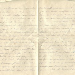 274 - 9 Mai 1917 - Lettre d'Eugène Felenc adressée à sa fiancée Hortense Faurite - Page 2 & 3.jpg