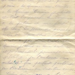 275 - 9 Mai 1917 - Lettre d'Eugène Felenc adressée à sa fiancée Hortense Faurite - Page 4.jpg