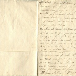 279 - 12 Mai 1917 (date du cachet) - Enveloppe-lettre d'Eugène Felenc adressée à sa fiancée Hortense Faurite - Page 2.jpg