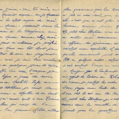312 - 27 Mai 1917 - Lettre d'Eugène Felenc adressée à sa fiancée Hortense Faurite - Page 2 & 3.jpg