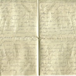 322 - 30 Mai 1917 (bis) - Lettre d'Eugène Felenc adressée à sa fiancée Hortense Faurite - Page 2 & 3.jpg