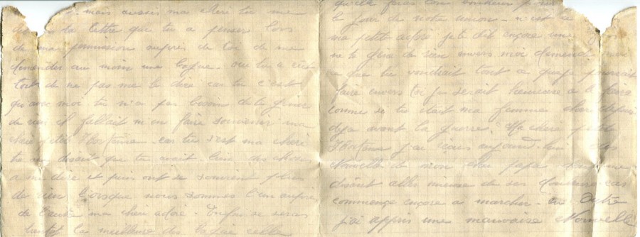 325 - (non datée) - Lettre d'Eugène Felenc adressée à sa fiancée Hortense Faurite - Page 2 & 3.jpg