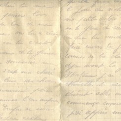 325 - (non datée) - Lettre d'Eugène Felenc adressée à sa fiancée Hortense Faurite - Page 2 & 3.jpg