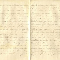 344 - 11 Juin 1917 - Lettre d'Eugène Felenc adressée à sa fiancée Hortense Fautire - Page 2 & 3.jpg