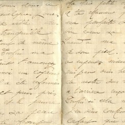 362 - 24 Juin 1917 - Lettre d'Eugène Felenc adressée à sa fiancée Hortense Fautire - Page 2 & 3.jpg