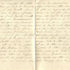 370 - 28 Juin 1917 - Lettre d'Eugène Felenc adressée à sa fiancée Hortense Fautire - Page 2 & 3.jpg