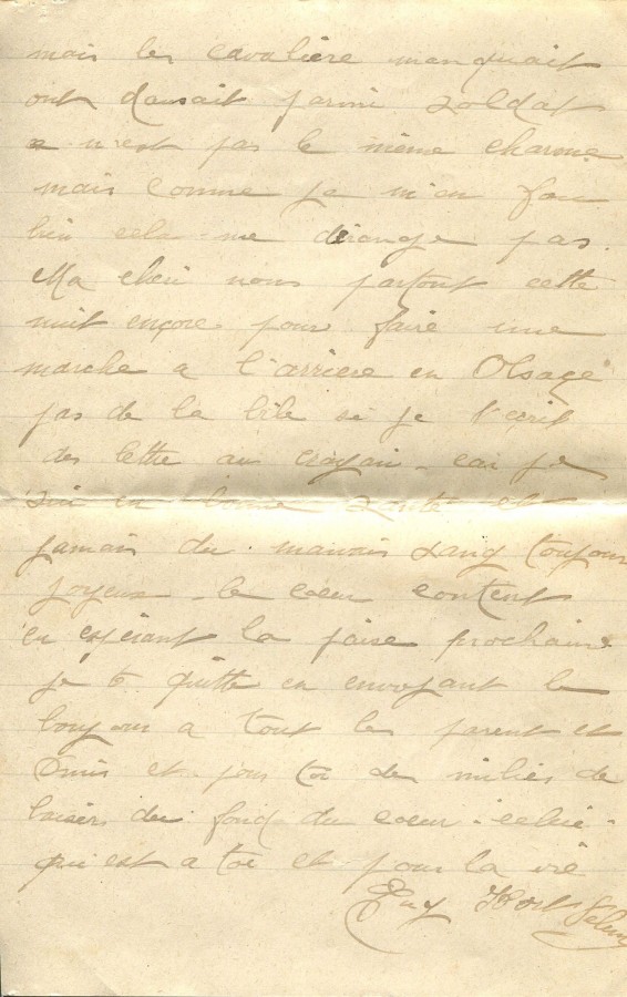 374 - 29 Juin 1917 - Lettre d'Eugène Felenc adressée à sa fiancée Hortense Faurite - Page 4.jpg