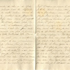 318 - Lettre d'Eugène Felenc adressée à sa fiancée Hortense Fautire datée du 1 Juillet 1917 - Page 2.jpg