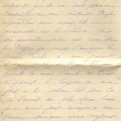 324 - Lettre d'Eugène Felenc adressée à sa fiancée Hortense Fautire datée du 3 Juillet 1917 - Page 4.jpg