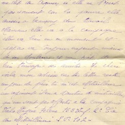 331 - Lettre d'Eugène Felenc adressée à sa fiancée Hortense Fautire datée du 8 Juillet 1917 - Page 4.jpg