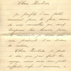 333 - Lettre d'Emile adressée à Hortense Fautire datée du 9 Juillet 1917 - Page 1.jpg