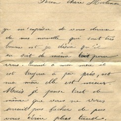 343 - Lettre de Marie Felenc adressée à  Hortense Fautire datée du 15 Juillet 1917 - Page 1.jpg