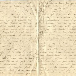 416 - 13 Septembre 1917 - Lettre d'Hortense Faurite adressée à son fiancée Eugène Felenc - Page 2 & 3.jpg