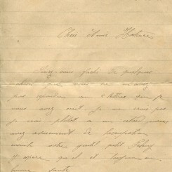 429 - 1 Octobre 1917 - Lettre d'un amie adressée à Hortense Faurite - Page 1.jpg