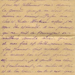 434 - 1er Octobre - Lettre d'Eugène Felenc adressée à sa fiancée Hortense Faurite - Page 4.jpg