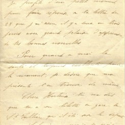 464 - 6 Novembre 1917 - Lettre d'un cousin adressée à Hortense Faurite - Page 1.jpg