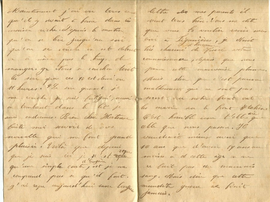 469 - 9 Novembre 1917 - Lettre de Marie-Louise Felenc adressée à Hortense Faurite - Page 2 & 3.jpg