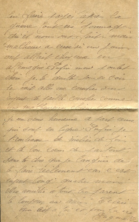 482 - 28 Novembre 1917 (2) - Lettre d'Eugène Felenc adressée à sa fiancée Hortense Faurite - Page 4.jpg